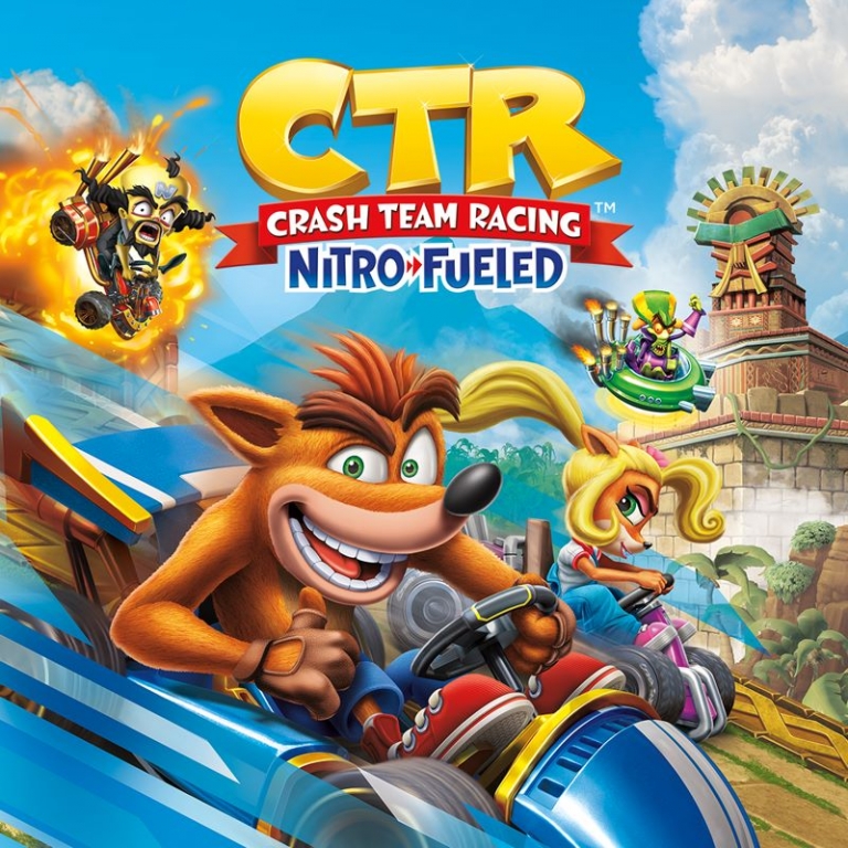 Как играть в crash team racing nitro fueled на компьютере