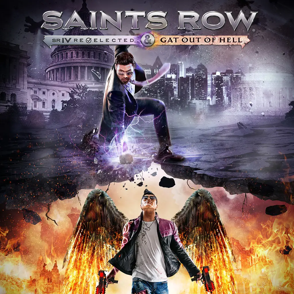 اکانت قانونی بازی Saints Row IV: Re-Elected & Gat out of Hell