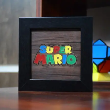 قاب رومیزی و دیواری بازی Super Mario