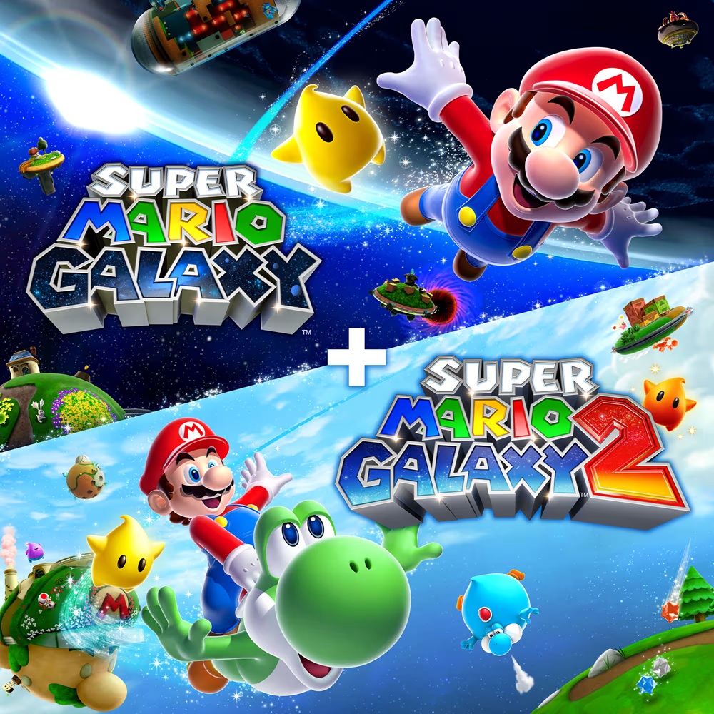 اکانت قانونی بازی Super Mario Galaxy + Super Mario Galaxy 2